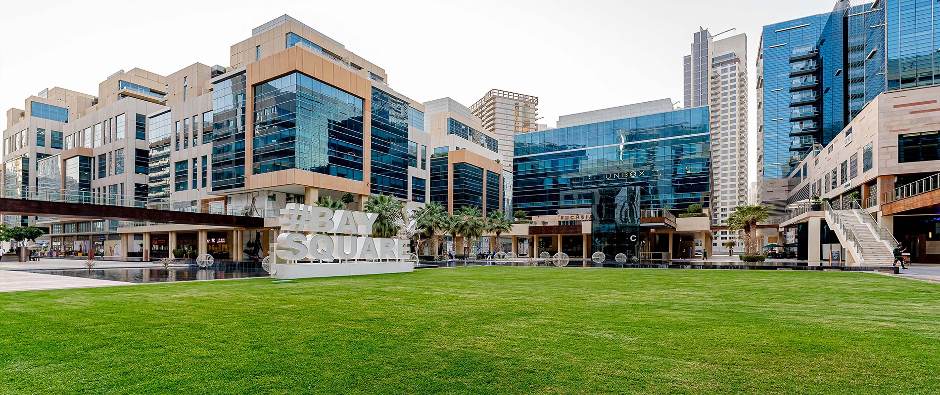 Bay Square, Business Bay, Dubai — the community where Alghafat's office is located